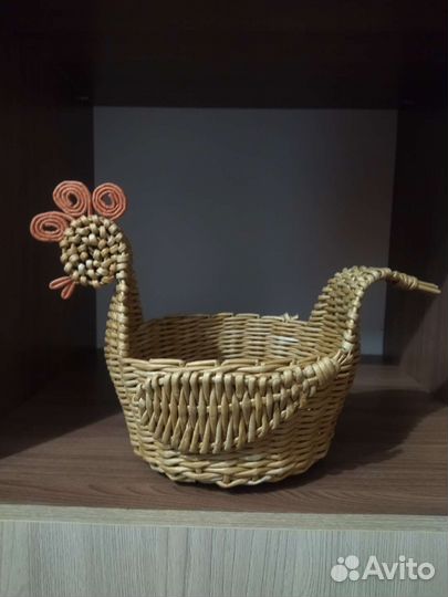 Корзина плетеная