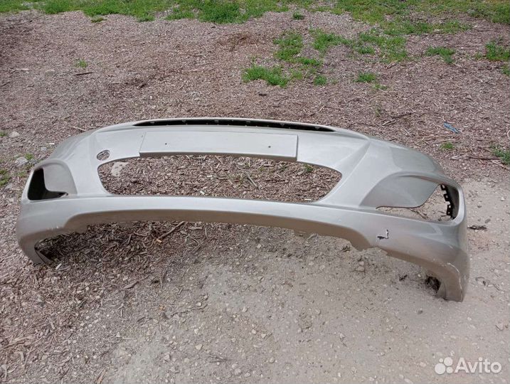 Бампер на hyundai solaris