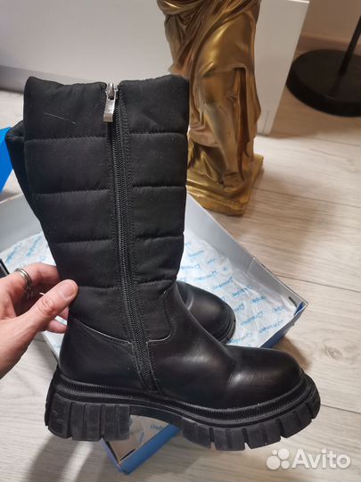 Сапоги зимние для девочки 34 котофей