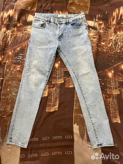 Джинсы скини pull&bear