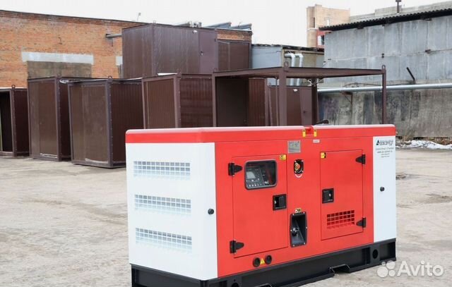 Дизельный генератор 30 кВт В шумозащитном кожухе объявление продам