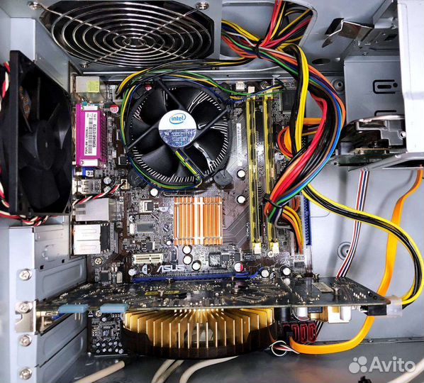 Комп intel, 4 ядра, 4 Gb, GTS250, 500Gb