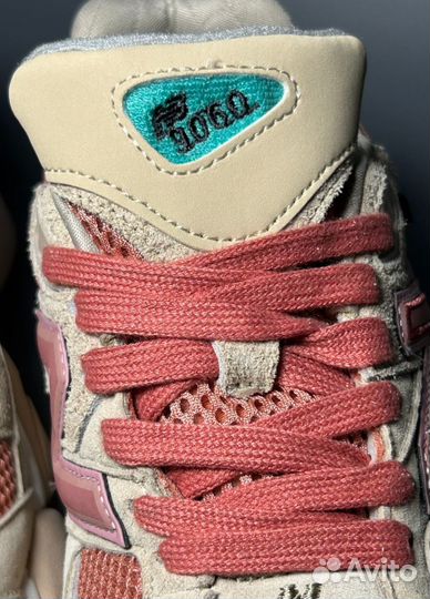 Кроссовки New Balance 9060 Cookie Pink Люкс