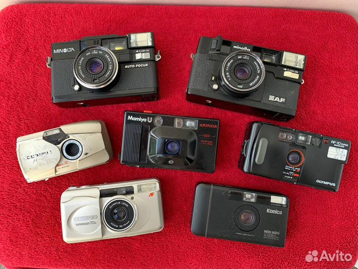 Пленочные фотоаппараты доноры Olympus,Yashica и др
