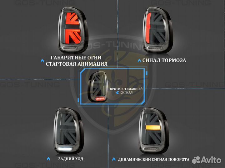 Фонари Mini Cooper Countryman R60 (10-16)