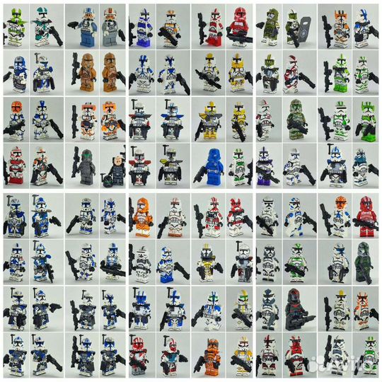 Лего-совместимый конструктор: Клоны