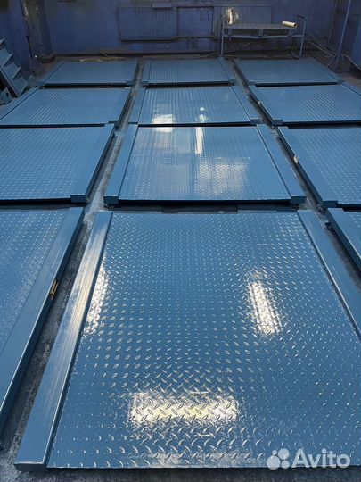 Весы низкопрофильные с пандусами на 2 тонны