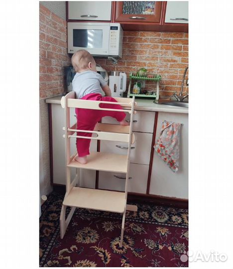 Башня-стремянка для маминого помощника