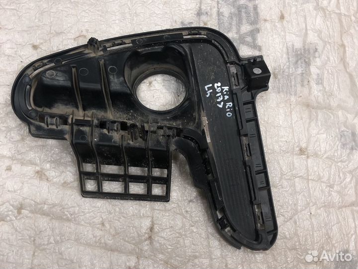 Накладка птф противотуманки левой Kia RIO 2017-20