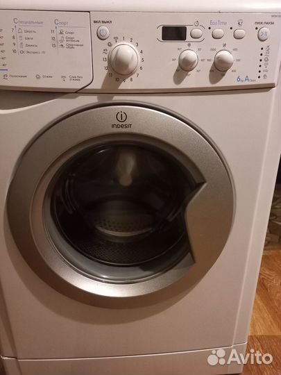 Стиральная машина indesit 6 кг