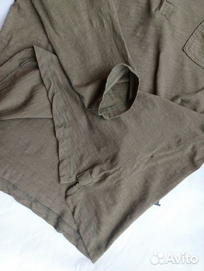 Zara лонгслив поло для мальчика 146 152 хаки