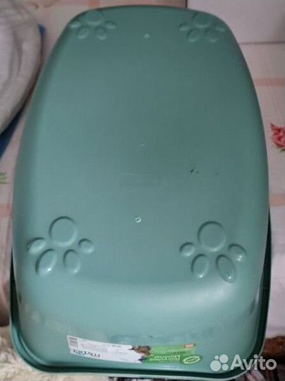 Кошачий туалет закрытый домик