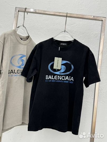 Balenciaga футболка 2 цвета