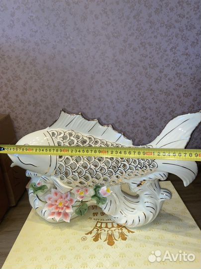 Рыбка фарфоровая,гигант