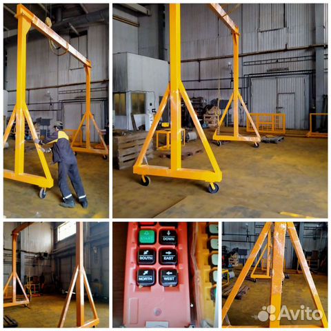 Лёгкий Козловой кран за 3 дня привода - Katsu