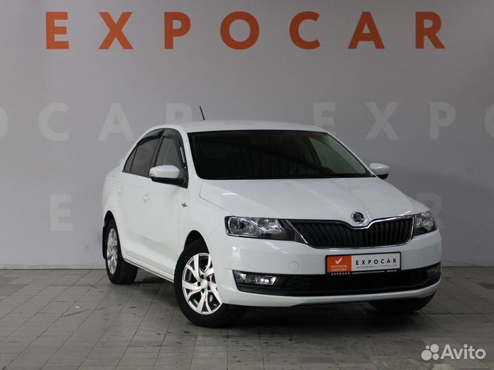 Skoda Rapid 1.6 МТ, 2019, 80 356 км