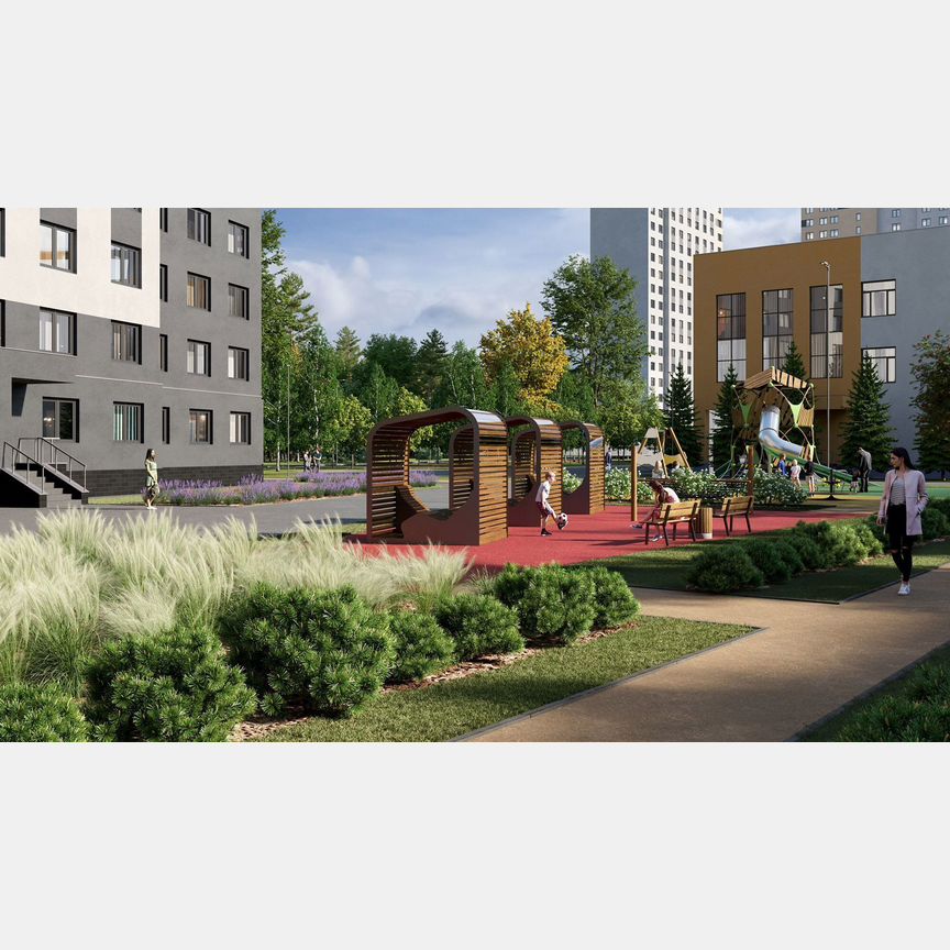 1-к. квартира, 33,1 м², 23/24 эт.