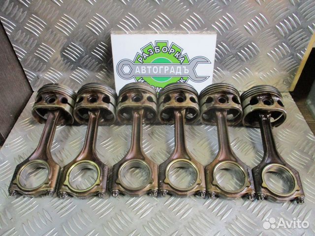 Поршень с шатуном BMW 3 E46 (2.0 M52B20 TU) 206S4