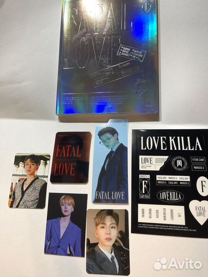 Альбом monsta X fatal love 3 Ver