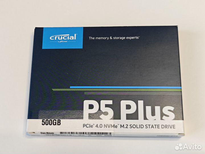 Накопитель SSD M.2 Crucial P5 Plus 500 GB