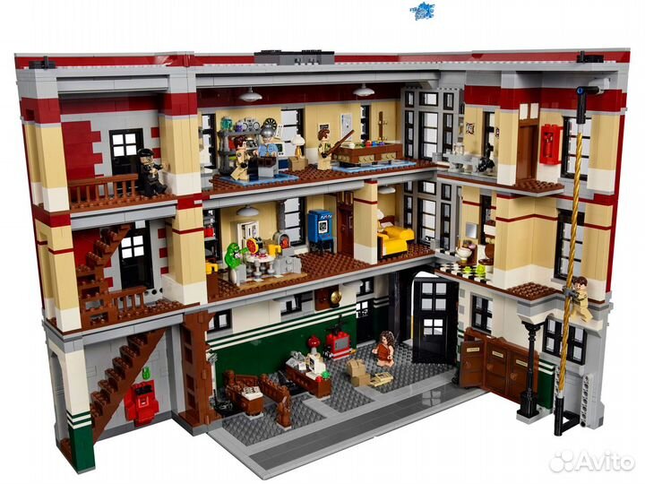 Аналог Lego 75827 Штаб квартира охотников за приви