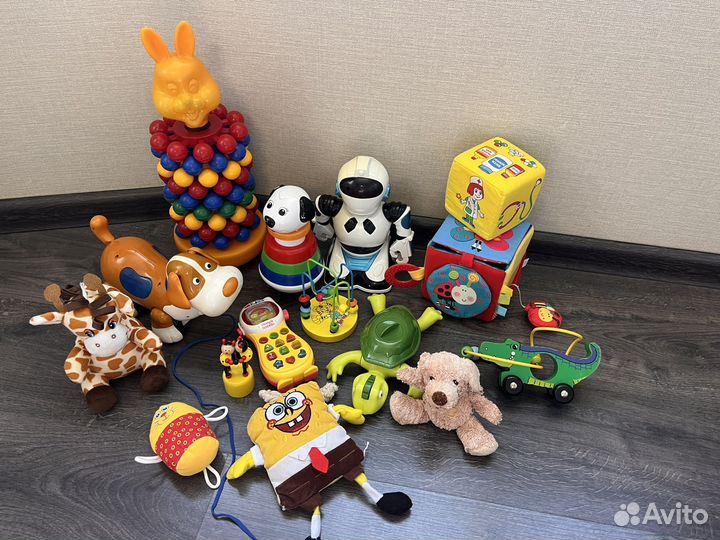 Развивающие игрушки пакетом