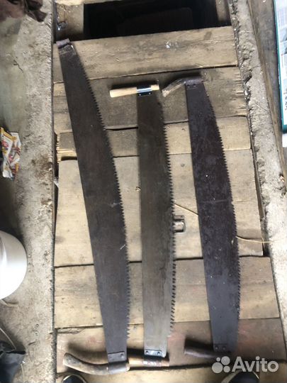 Пила двухручная