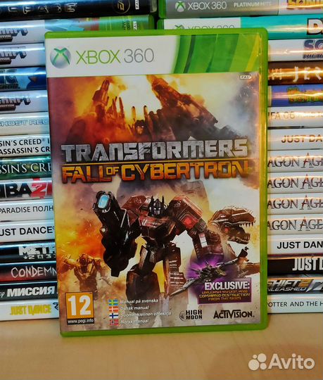 Трансформеры Падение Кибертрона на Xbox 360
