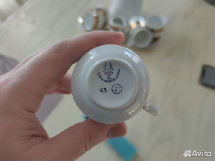 Сервиз кофейный Чехословакия