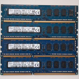 Оперативная память DDR3 по 2Гб, 4Гб и 8Гб