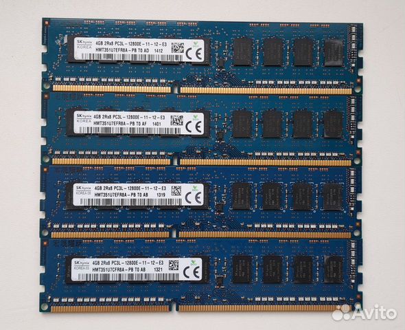 Оперативная память DDR3 по 2Гб, 4Гб и 8Гб