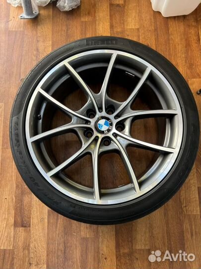 Диски r19 на BMW с шинами pirelli