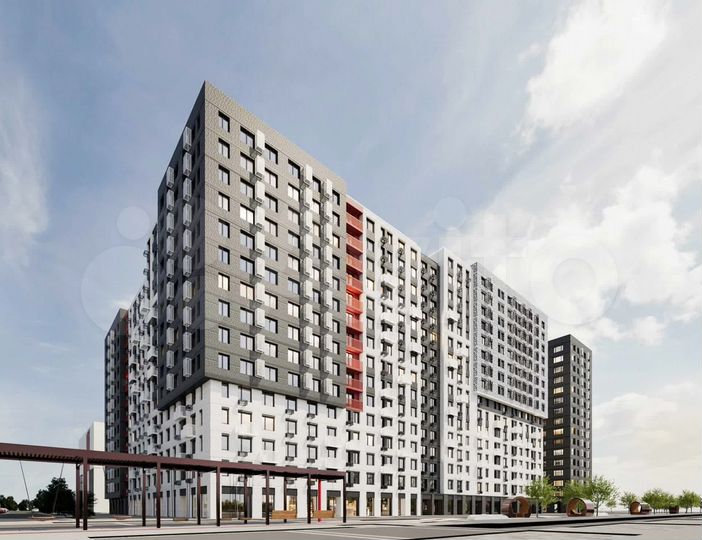 2-к. квартира, 38 м², 3/16 эт.