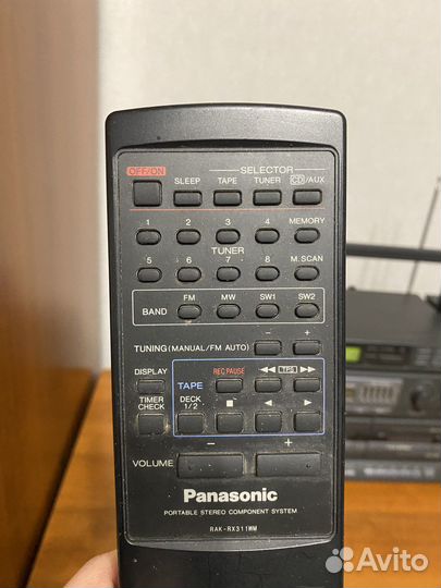 Музыкальный центр panasonic rx ct 990