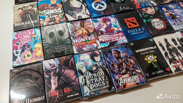 Коллекционный набор карты 54шт