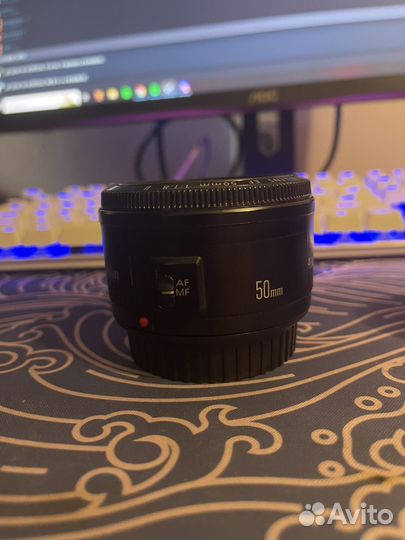 Объектив canon 50mm 1 8 ii