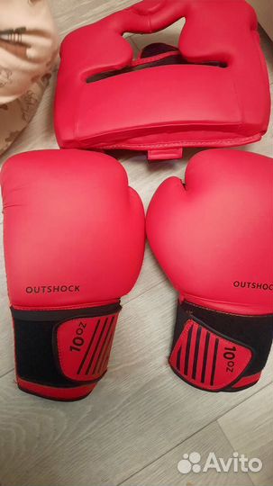 Боксерские перчатки 10 oz бу