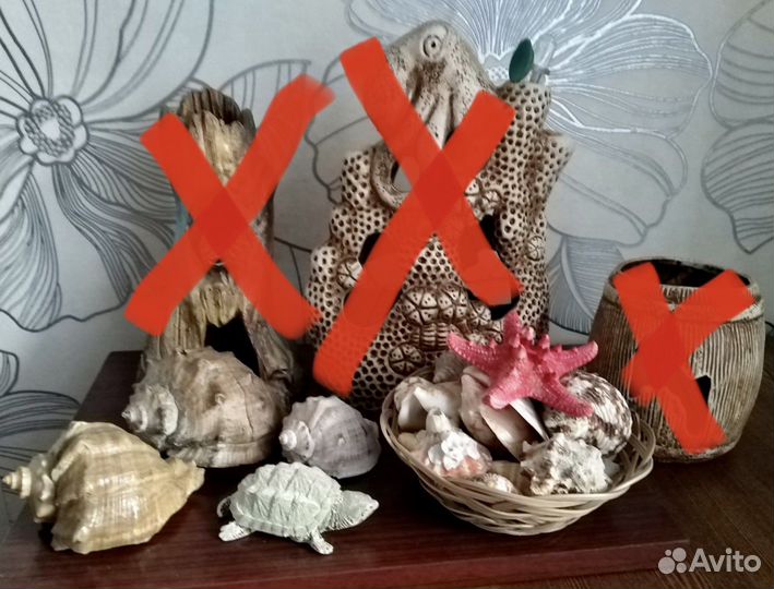 Грот для аквариума