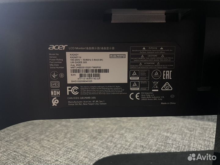 Acer KA242Y bi