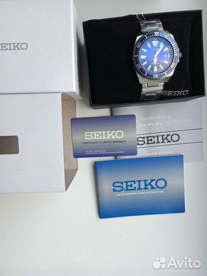 Seiko Prospex Samurai srpc93K1 новые