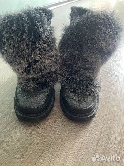 Угги кожаные р35