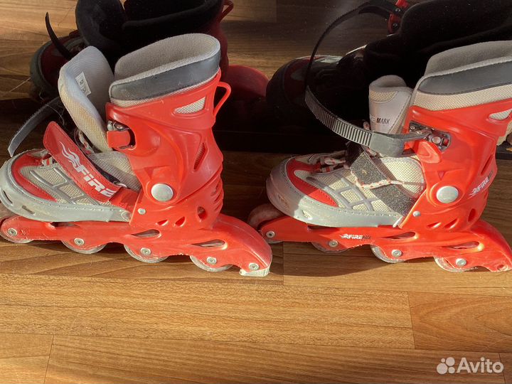 Роликовые коньки раздвижные