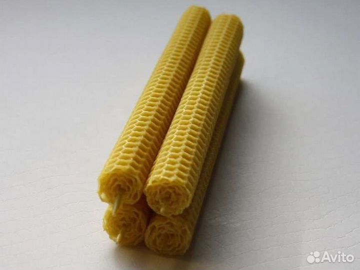 Свеча восковая столовая