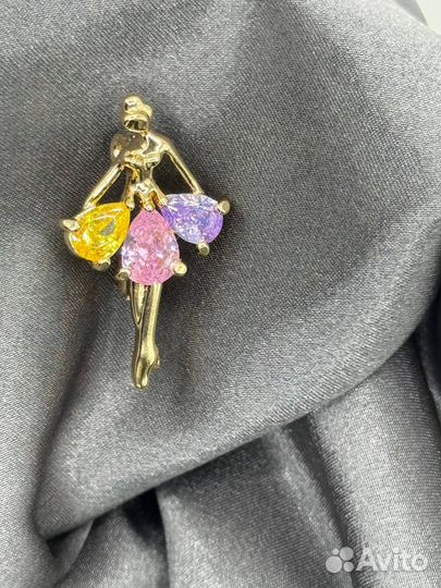 Брошь Балерина