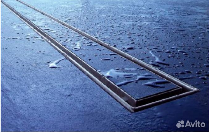 Душевой лоток tece под плитку 90 см