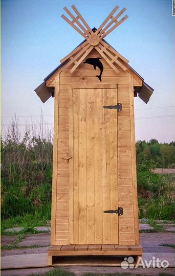 Дачный туалет с установкой Ю101