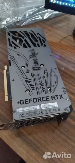 Видеокарта Palit rtx 3070 ti gamerock гарантия