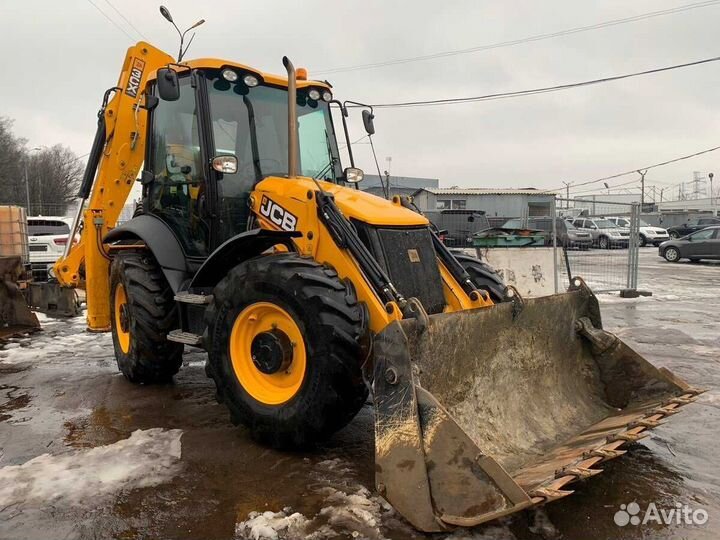 Экскаватор погрузчик в аренду jcb трактор