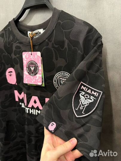 Топовая футболка Bape x Inter Miami(2024)