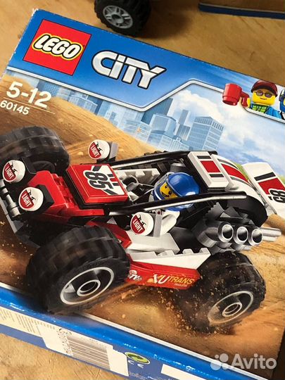 Lego city гоночный автомобиль